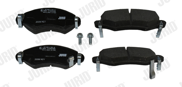 Brake Pad Set, disc brake - 571981J JURID
