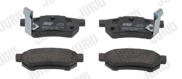 Brake Pad Set, disc brake - 572136J JURID