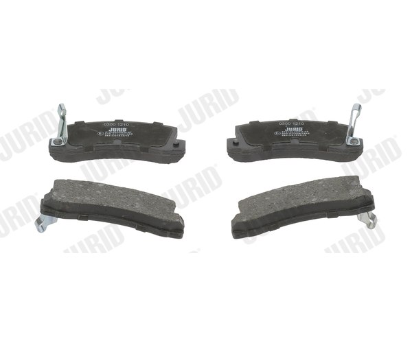 Brake Pad Set, disc brake - 572188J JURID