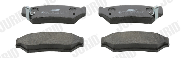 Brake Pad Set, disc brake - 572247J JURID