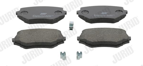 Kit pastiglie freno, Freno a disco - 572420J JURID