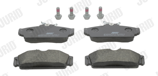 Brake Pad Set, disc brake - 572422J JURID
