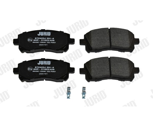 Brake Pad Set, disc brake - 572423J JURID