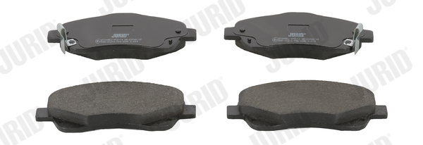 Brake Pad Set, disc brake - 572485J JURID