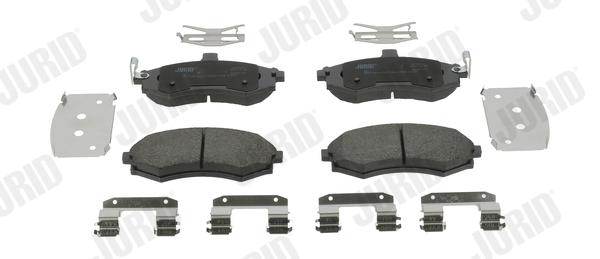 Brake Pad Set, disc brake - 572513J JURID