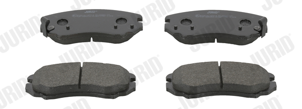 Brake Pad Set, disc brake - 572514J JURID