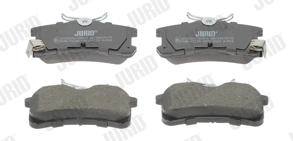 Brake Pad Set, disc brake - 572520J JURID