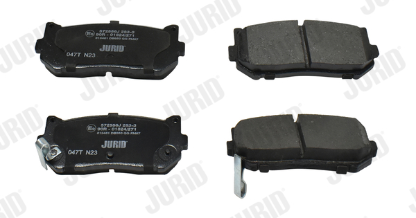 Brake Pad Set, disc brake - 572556J JURID
