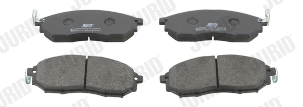 Brake Pad Set, disc brake - 572575J JURID