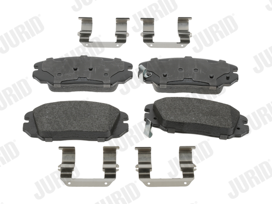 Brake Pad Set, disc brake - 572616J JURID