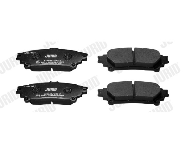 Brake Pad Set, disc brake - 572656J JURID