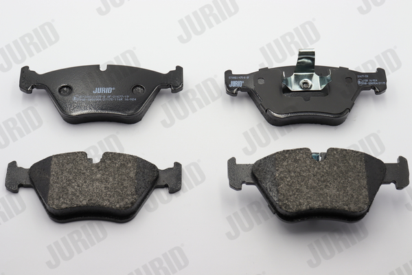 Комплект тормозных колодок, дисковый тормоз - 573002J JURID