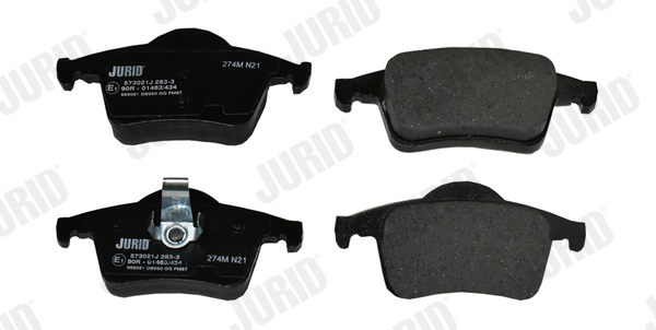 Brake Pad Set, disc brake - 573021J JURID