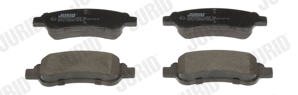Brake Pad Set, disc brake - 573030D JURID