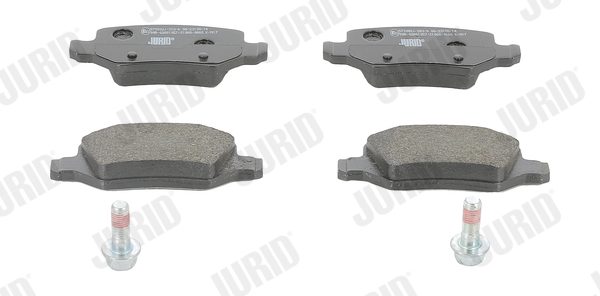 Brake Pad Set, disc brake - 573082J JURID