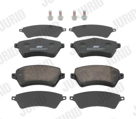 Brake Pad Set, disc brake - 573102J JURID