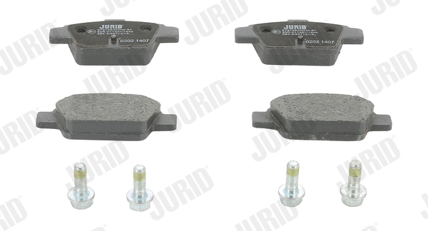 Kit pastiglie freno, Freno a disco - 573105J JURID