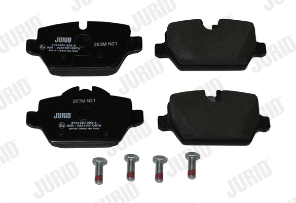 Brake Pad Set, disc brake - 573136J JURID