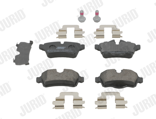 Brake Pad Set, disc brake - 573200J JURID