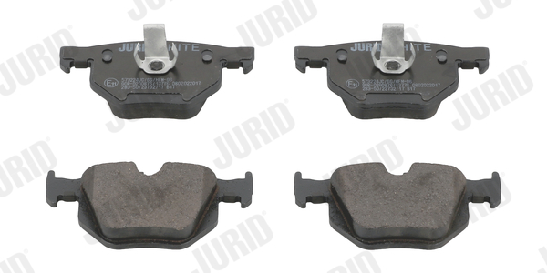 Brake Pad Set, disc brake - 573224JC JURID
