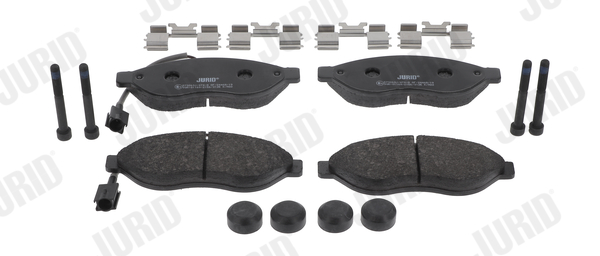 Kit pastiglie freno, Freno a disco - 573260J JURID