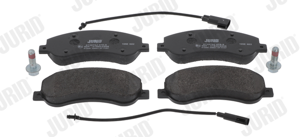 Brake Pad Set, disc brake - 573275J JURID