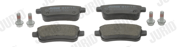 Brake Pad Set, disc brake - 573286JC JURID