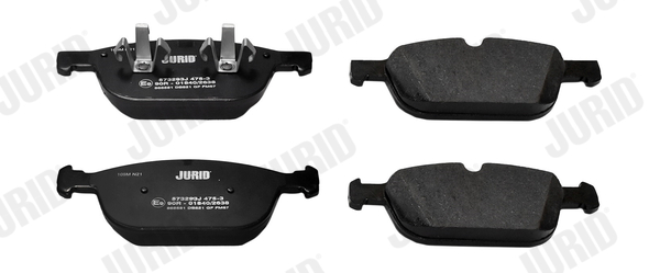 Brake Pad Set, disc brake - 573293J JURID