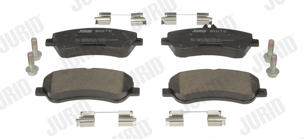 Brake Pad Set, disc brake - 573321JC JURID