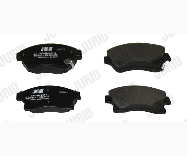 Brake Pad Set, disc brake - 573332J JURID