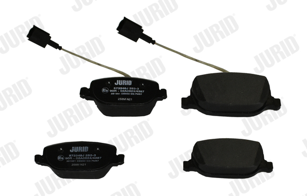 Brake Pad Set, disc brake - 573348J JURID