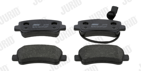 Brake Pad Set, disc brake - 573359J JURID