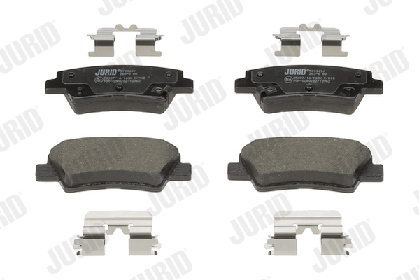 Brake Pad Set, disc brake - 573369J JURID