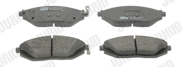 Brake Pad Set, disc brake - 573385J JURID