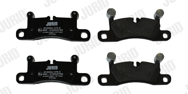 Brake Pad Set, disc brake - 573395J JURID