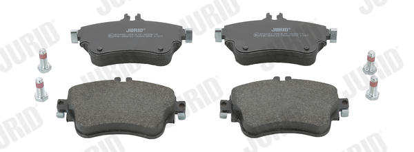 Комплект тормозных колодок, дисковый тормоз - 573402J JURID