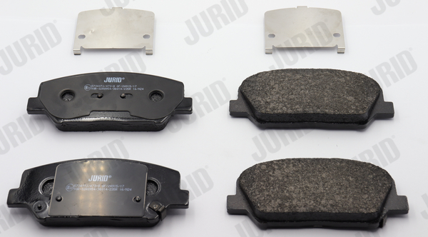 Kit pastiglie freno, Freno a disco - 573407J JURID