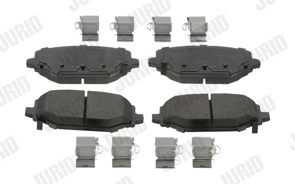 Brake Pad Set, disc brake - 573412J JURID