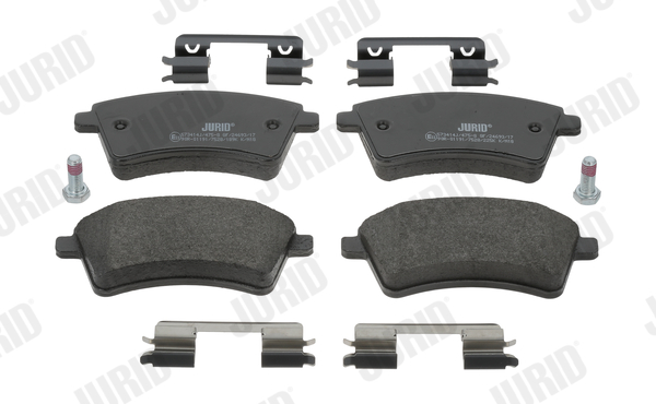 Brake Pad Set, disc brake - 573414J JURID