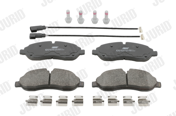 Brake Pad Set, disc brake - 573438J JURID