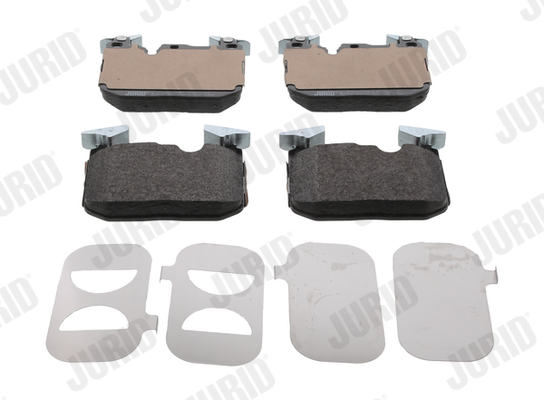 Kit pastiglie freno, Freno a disco - 573602J JURID