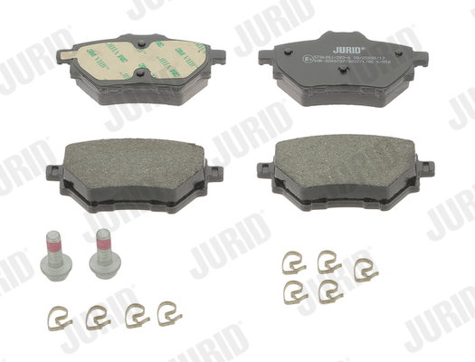 Kit pastiglie freno, Freno a disco - 573605J JURID