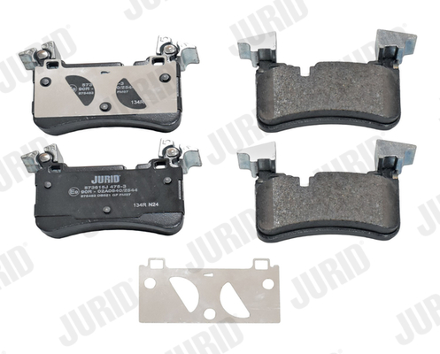 Brake Pad Set, disc brake - 573615J JURID