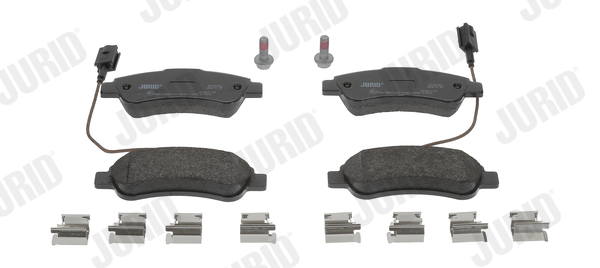 Brake Pad Set, disc brake - 573632J JURID