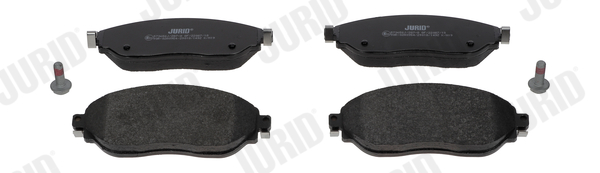 Brake Pad Set, disc brake - 573656J JURID