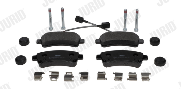 Kit pastiglie freno, Freno a disco - 573704J JURID