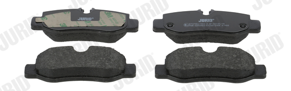 Brake Pad Set, disc brake - 573798J JURID