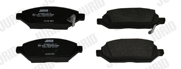 Brake Pad Set, disc brake - 573805J JURID
