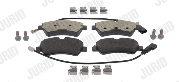 Kit pastiglie freno, Freno a disco - 573836J JURID
