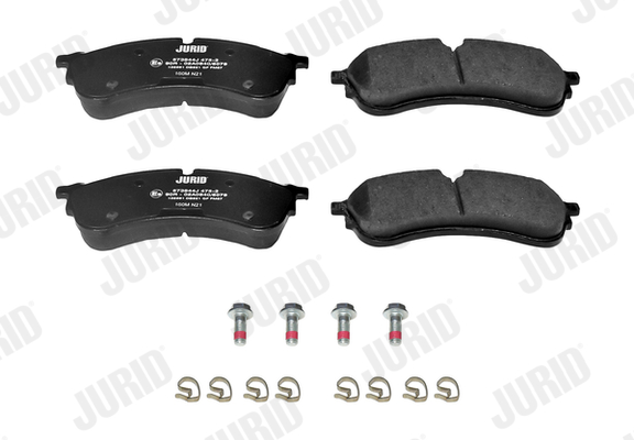 Brake Pad Set, disc brake - 573844J JURID